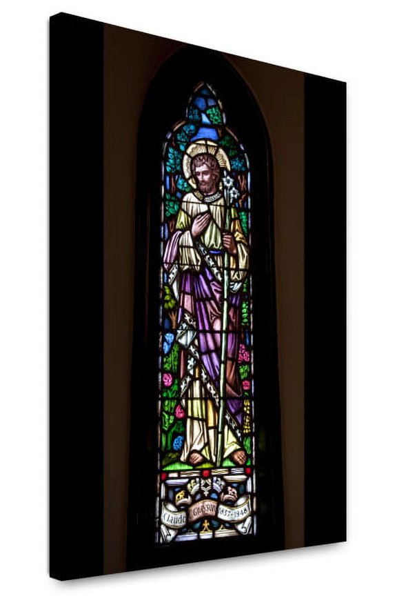 Canvas Print: Stained Glass Windows, St. Paul's Episcopal Church, Selma, Alabama