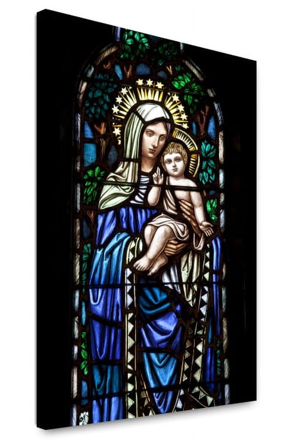 Canvas Print: Stained Glass Windows, St. Paul's Episcopal Church, Selma, Alabama