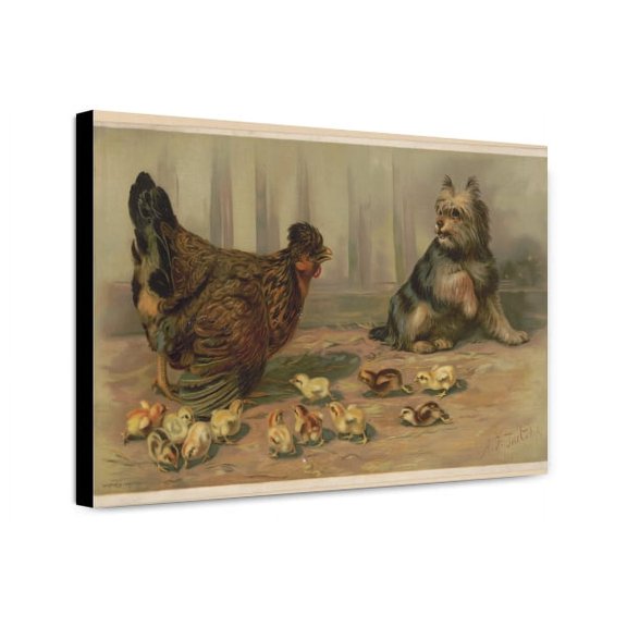 Canvas Print: Take Care!, 1891