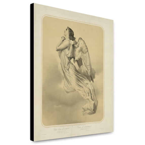 Canvas Print: Tears Of Repentance!, 1851