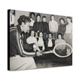 thumbnail image 1 of Canvas Print: Tennis Talk Althea Gibson, U.S. And Wimbledon Tennis Champion, 1 of 3