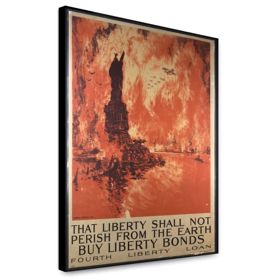 Canvas Print: That Liberty Shall Not Perish From The Earth - Buy Liberty Bonds