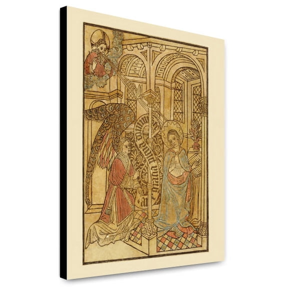 Canvas Print: The Annunciation, circa 1450
