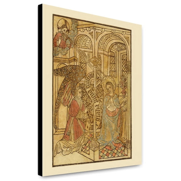 Canvas Print: The Annunciation, circa 1450