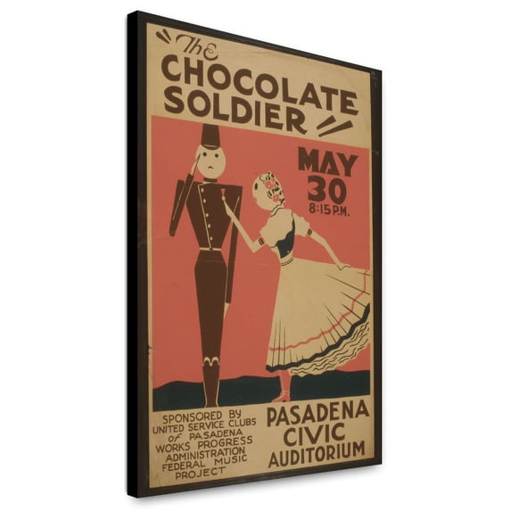 Canvas Print: The Chocolate Soldier, circa 1936