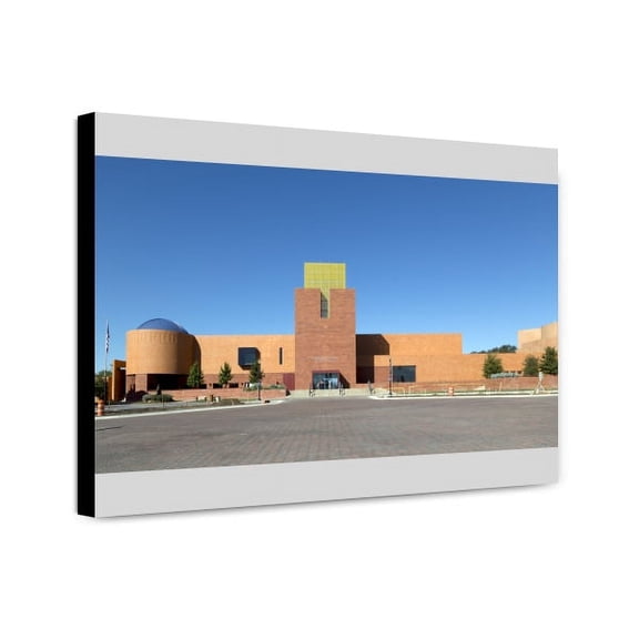 Canvas Print: The Fort Worth Museum Of Science And History, In Fort Worth, Texas