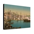 thumbnail image 1 of Canvas Print: The Harbor, Cannes, Riviera, circa 1890, 1 of 3