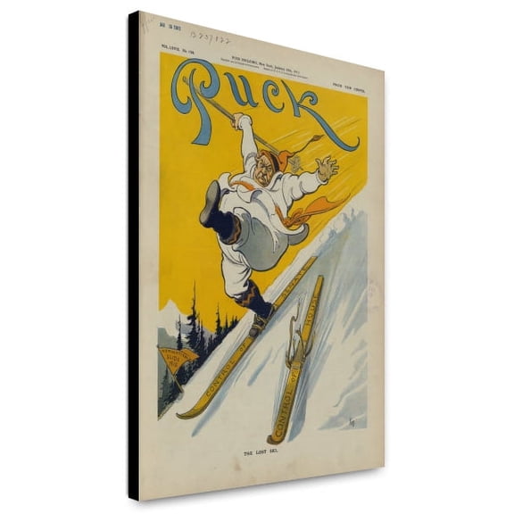 Canvas Print: The Lost Ski, 1911
