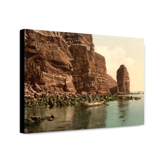 Canvas Print: The Monk, Helgoland, Germany, circa 1890
