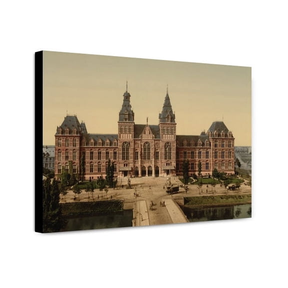 Canvas Print: The Museum, Amsterdam, Holland, circa 1890