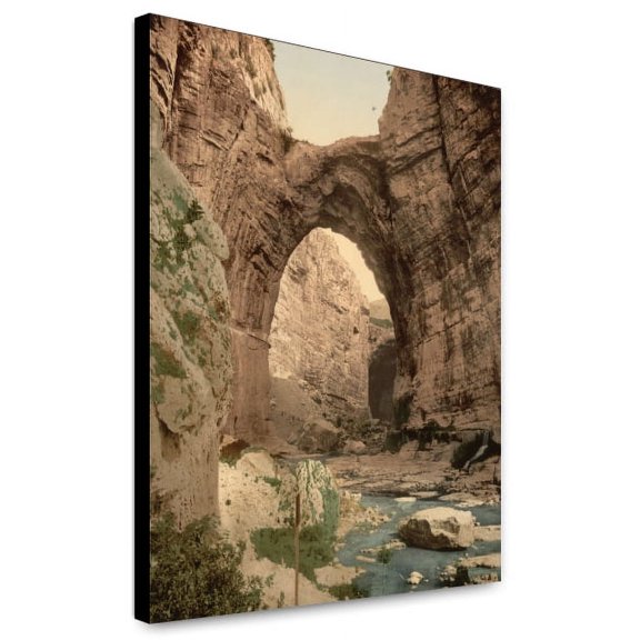 Canvas Print: The Natural Arch, Constantine, Algeria, 1899