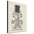 thumbnail image 1 of Canvas Print: The New Hat Man, 1875, 1 of 3