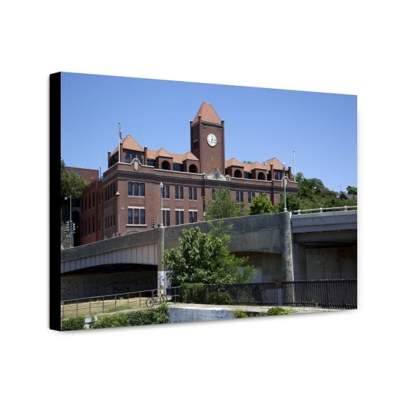 Canvas Print: The Old Georgetown Car Barn, Washington, D.C., 2010