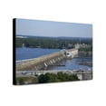 thumbnail image 1 of Canvas Print: The Wilson Dam Spans The Tennessee River Between Lauderdale County, 1 of 3