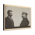 thumbnail image 1 of Canvas Print: Theodore Roosevelt And A Man In Uniform Laughing, 1910, 1 of 3