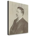 thumbnail image 1 of Canvas Print: Theodore Roosevelt, View 2, Head-And-Shoulders Portrait, Facing, 1 of 3