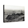 thumbnail image 1 of Canvas Print: U.S. Gunboat Cairo - Mississippi River Fleet, circa 1861, 1 of 3