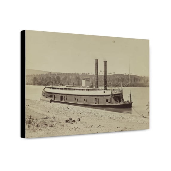Canvas Print: U.S. Gunboat General Grant, Tennessee River, circa 1861