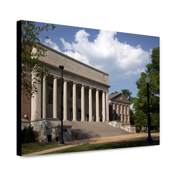 Canvas Print: University Of Alabama Library, Tuscaloosa, Alabama, 2010