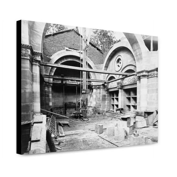 Canvas Print: Vanderbilt Mausoleum, Moravian Cemetery, New Dorp, Staten Island