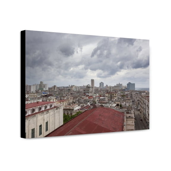 Canvas Print: View Of Havana, Cuba From Parkview Hotel, 2010