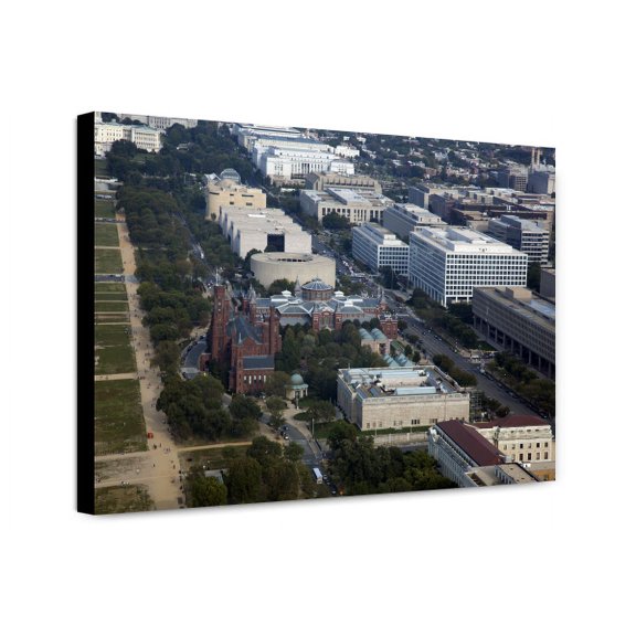 Canvas Print: View Of Washington, D.C., Taken From The Washington Monument, 2010