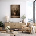 thumbnail image 1 of Canvas Print Vintage Floral Wall Art Dark Academia Decorative for Living Room Bedroom - 24"x36", 1 of 8