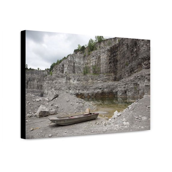 Canvas Print: Vulcan Materials Company Limestone Quarry, Tuscumbia, Alabama, 2010