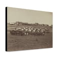 thumbnail image 1 of Canvas Print: Wagon Train Of U.S. Military Telegraph Corps, Richmond, Va., April, 1 of 3