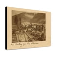 thumbnail image 1 of Canvas Print: Waiting For The Steamer, 1897, 1 of 3