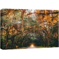thumbnail image 1 of Canvas Print Wall Art Autumn Fall Orange Hanging Tree Canopy Nature Wilderness Photography Realism Earth Scenery Rustic Scenic Landscape Colorful for Living Room, Bedroom, Office - 12"x18", 1 of 5