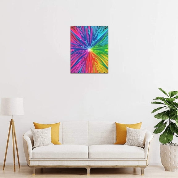 Canvas Print Wall Art Decor 8"x10" - Fluid Psyche