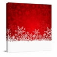 thumbnail image 1 of Canvas Print Wall Art Oil Paintings Winter Snowflake Merry Christmas Picture Prints Artwork for Living Room Kitchen Bathroom Bedroom, 1 of 9
