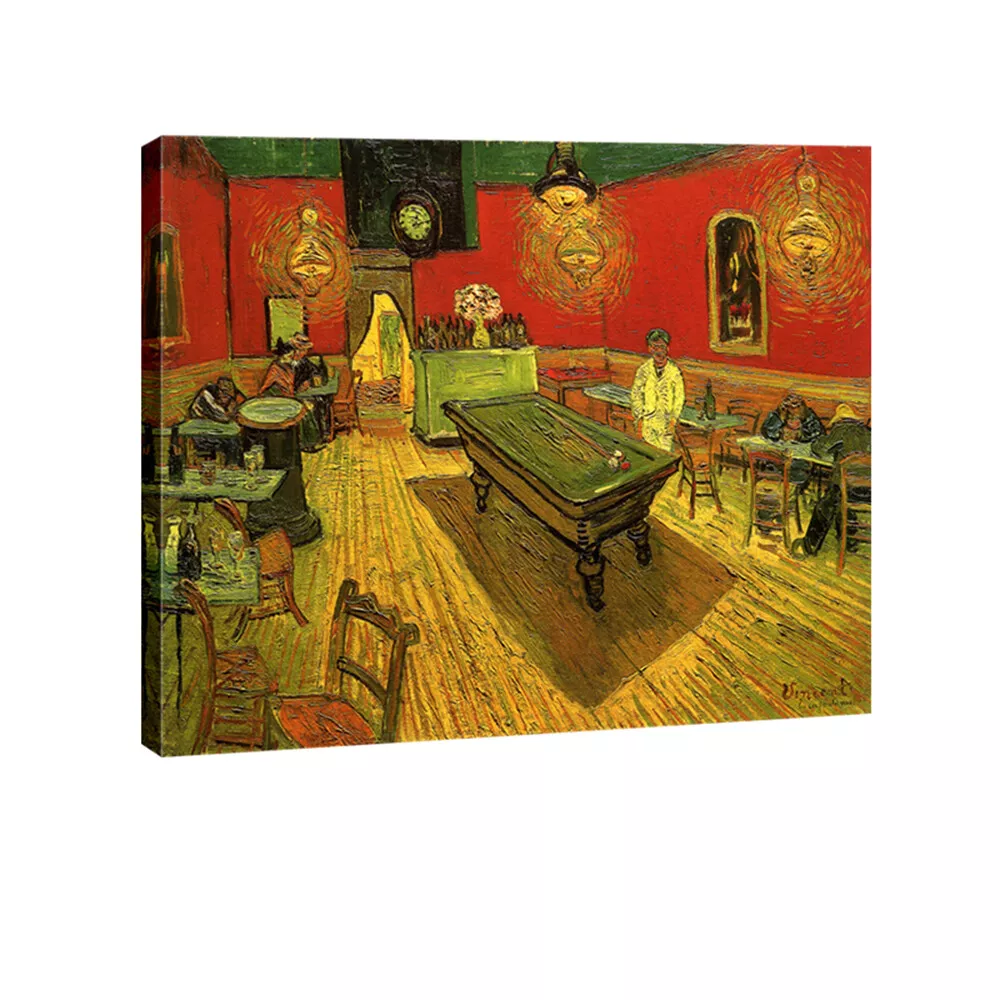 Canvas Print Wall Art Van Gogh Painting Repro Picture Home Decor Framed 12X16"