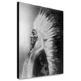 thumbnail image 1 of Canvas Print: Washakie, Chief Of Shoshones, Half-Length Portrait, Facing Left, 1 of 3