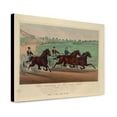 thumbnail image 1 of Canvas Print: Well Together At The First Turn, 1873, 1 of 3