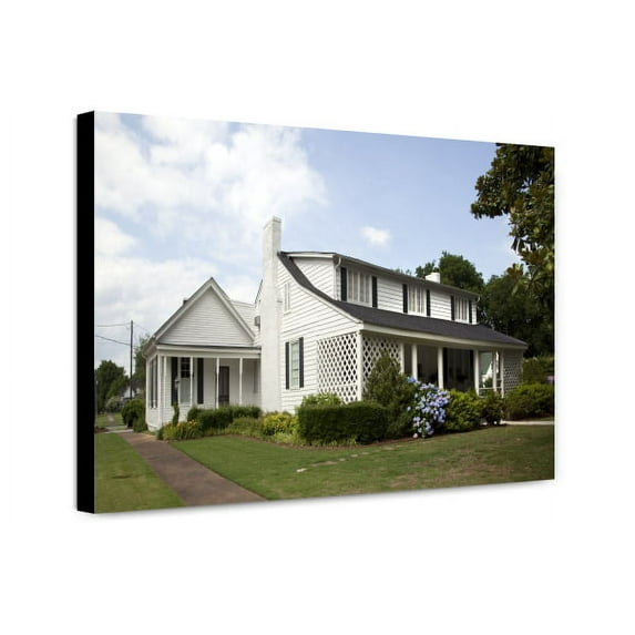 Canvas Print: William Cooper, Noted Alabama Jurist And Legislator, Lived In This