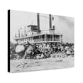 thumbnail image 1 of Canvas Print: With All Their Worldly Goods--Wrapped In Blankets, Carrying Their, 1 of 3
