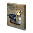 thumbnail image 1 of Canvas Prints Wall Art - Closeup Photograph of a Cobra Snake | Modern Wall Decor/Home Art Stretched Gallery Canvas Wrap Giclee Print &amp; Ready to Hang - 24" x 24", 1 of 4