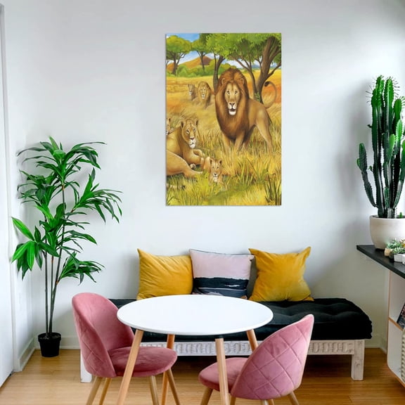 Canvas Wall Art Framed Canvas Print 12x18 Inch - Pride