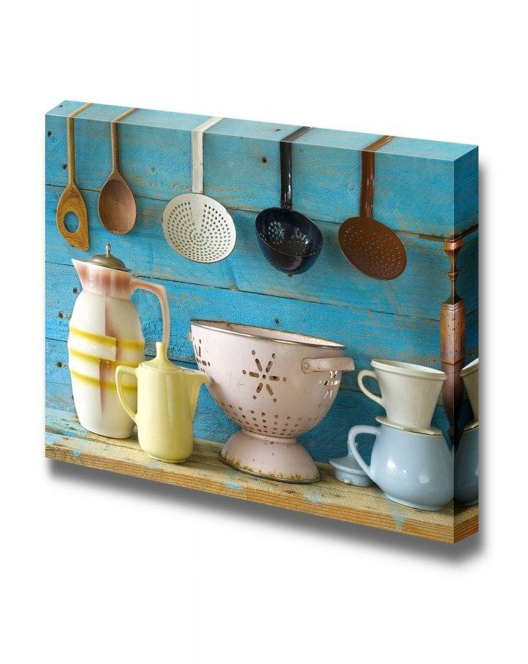 Canvas Prints Wall Art Various Vintage Kitchen Utensils Modern Wall canvas-prints-wall-art-various-vintage-kitchen-utensils-modern-wall
