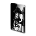 thumbnail image 1 of Canvas Prints Wall Art - Wrought Iron Street Lamps Old-Fashioned on Building Wall Outdoors - 48" x 32", 1 of 4