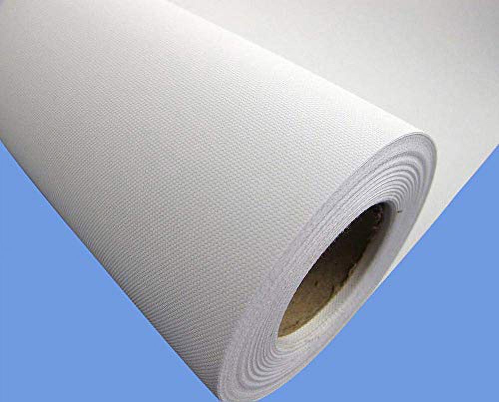 Canvas Roll-Polyester Matte Waterproof for Any Aqueous Inkjet and Eco Solvent and Latex UV Printer (24"x100')