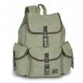 thumbnail image 1 of Canvas Rucksack - Olive, 1 of 1