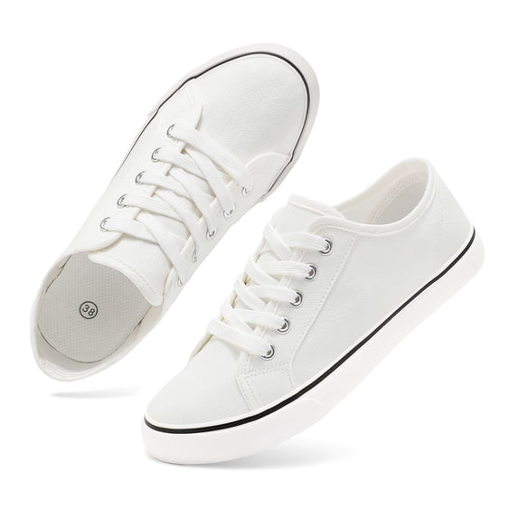 Canvas Shoes for Women, Women's Casual Low Top Sneakers