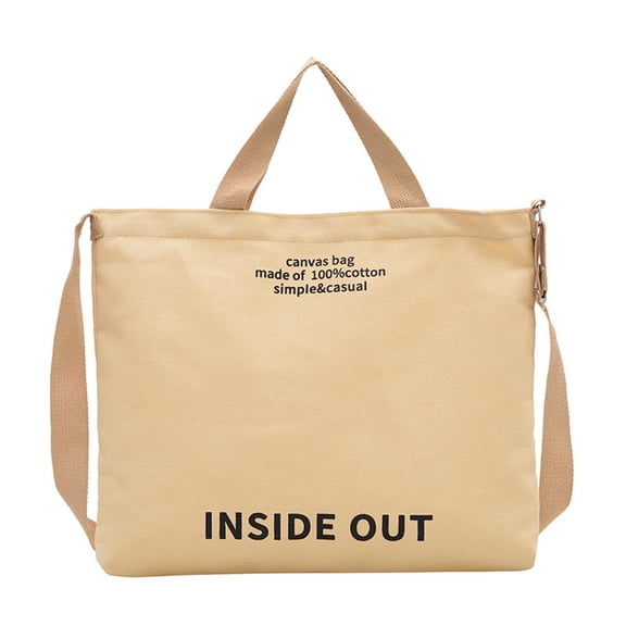 Canvas Shoulder Bag - Crossbody Office Messenger Bag with Large Capacity, Durable Canvas, Japanese-Inspired Vintage Style for Work, Travel and Everyday Use