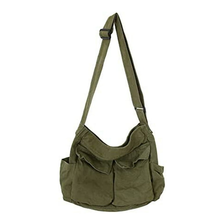 canvas hobo crossbody bag