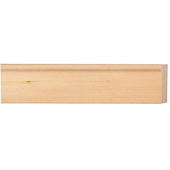 Canvas Stretcher Bars (Wood) 18Ft Bundle - 2.5" Width - 1" Rabbet Depth