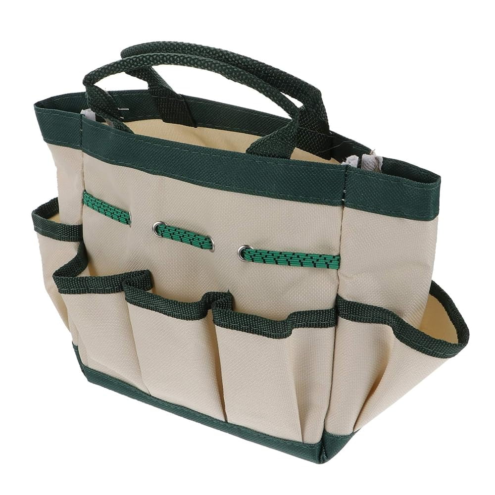 Canvas Tool Bag Tools, Deluxe Garden Tool Storage Bag Canvas HeavyDuty