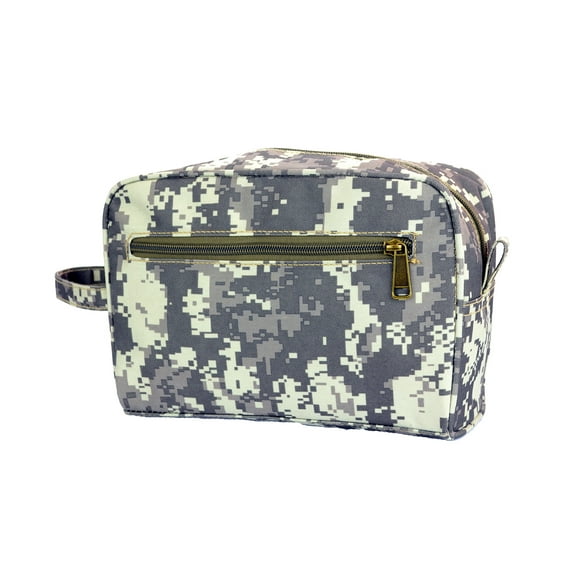 Canvas Top-Zip Shave Kit